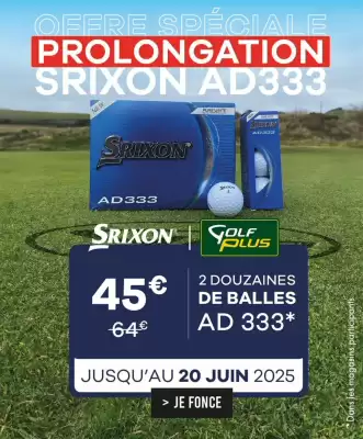 Catalogue Golf Plus (valable jusqu'au 25-06)