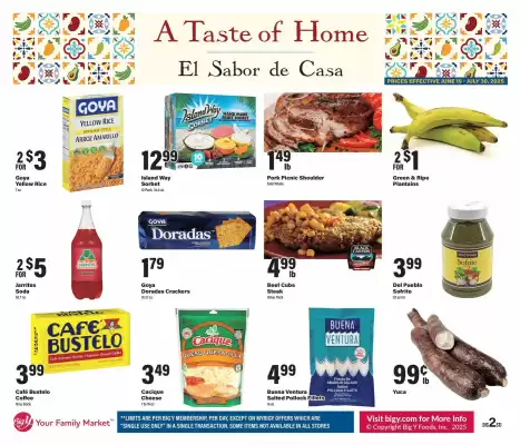 Big Y Weekly Ad (valid until 30-07)