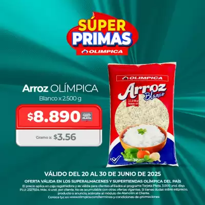 Catálogo Olímpica (válido hasta 30-06)