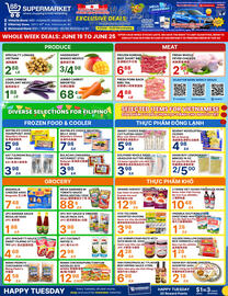 88 Supermarket flyer week 25 Page 1