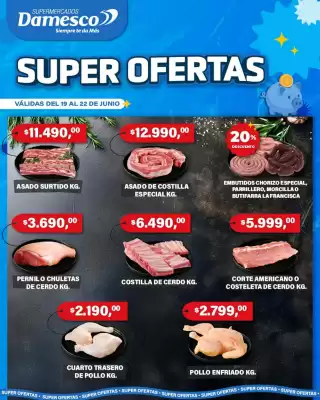 Catálogo Supermercados Damesco (válido hasta 22-06)