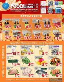 Foody Mart flyer week 25 Page 1