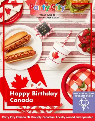 Party City flyer (valid until 26-06)