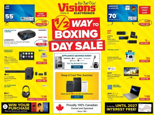 Visions Electronics flyer (valid until 26-06)