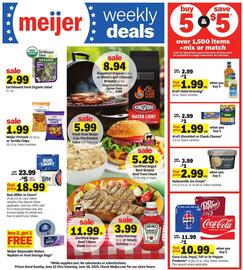 Meijer Weekly Ad Page 1