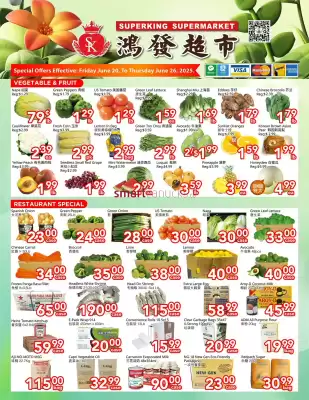 Superking Supermarket flyer (valid until 26-06)