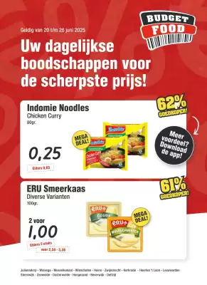 Budget Food folder (geldig t/m 26-06)