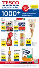 Tesco akciós újság | Szupermarket Oldal 1
