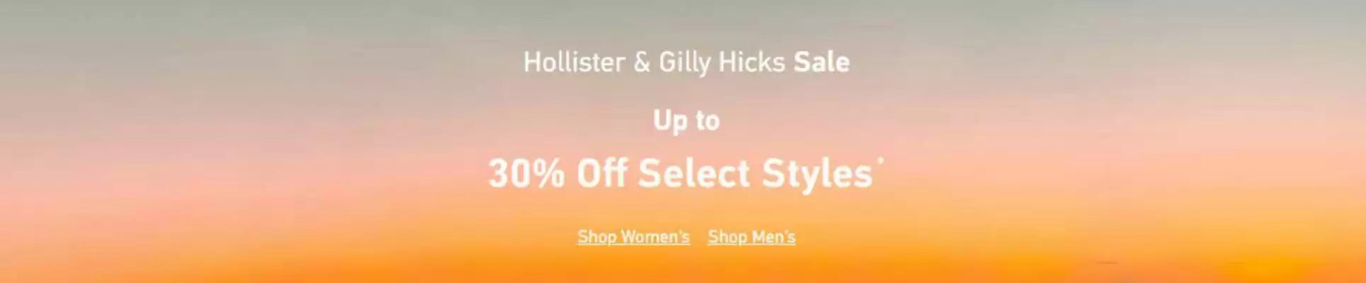 Volantino Hollister (valido fino al 30-06)