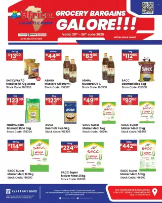 Africa Cash and Carry catalogue