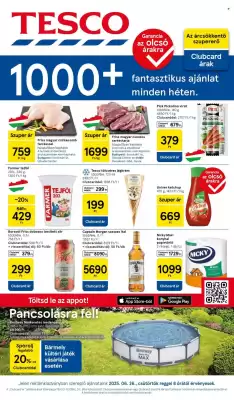 Tesco akciós újság