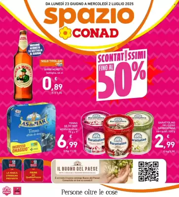 Volantino Spazio Conad (valido fino al 2-07)