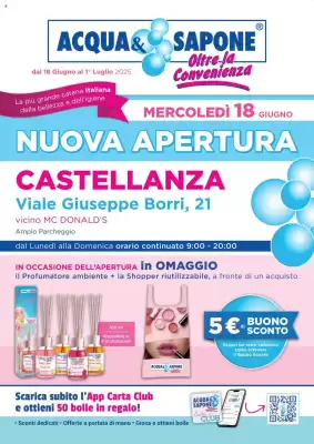 Volantino Acqua & Sapone (valido fino al 1-07)