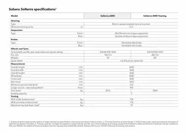 Subaru catalogue Page 41
