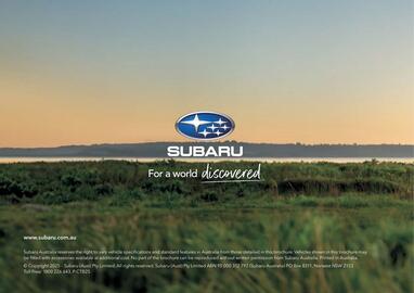 Subaru catalogue Page 60