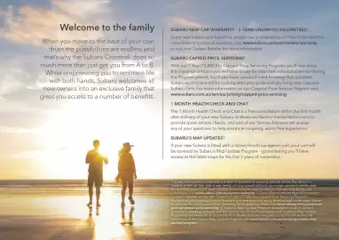 Subaru catalogue Page 56