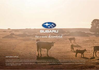 Subaru catalogue Page 64