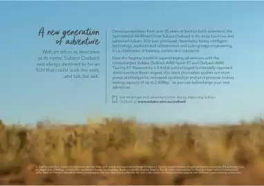 Subaru catalogue Page 2