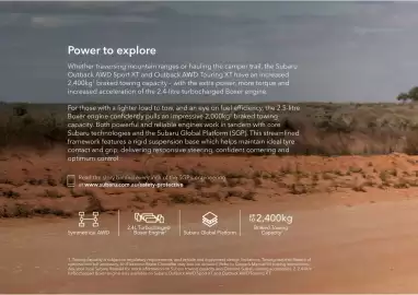 Subaru catalogue Page 22