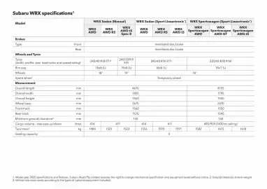 Subaru catalogue Page 46