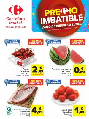 Folleto Carrefour Market (válido hasta el 23-06)