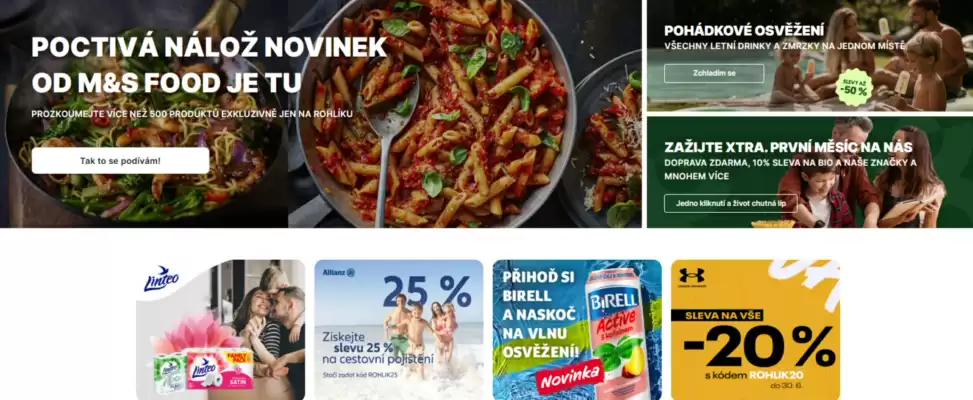 Rohlik.cz leták