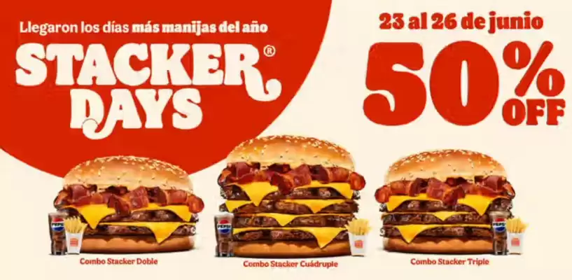Catálogo Burger King (válido hasta 26-06)