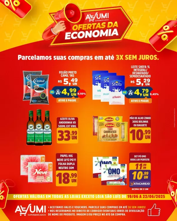 Catálogo Ayumi Supermercados (válido até 22-06)