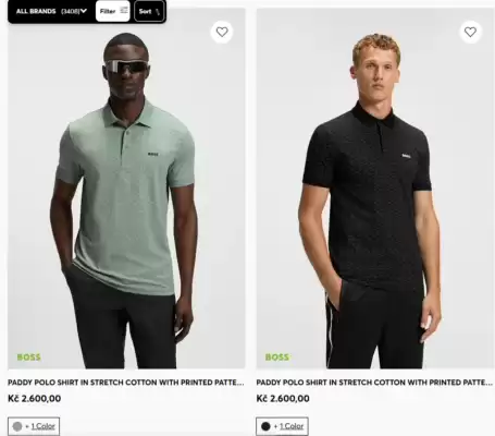 Hugo Boss leták (platné do 2-07)