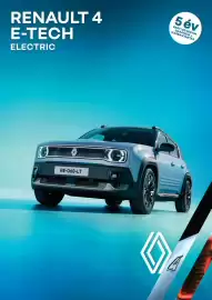 Renault akciós újság | 4 E-Tech electric Oldal 1