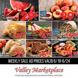 Valley Marketplace ad week 25 Page 1