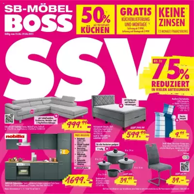 Möbel Boss Prospekt (gültig bis 29-06)