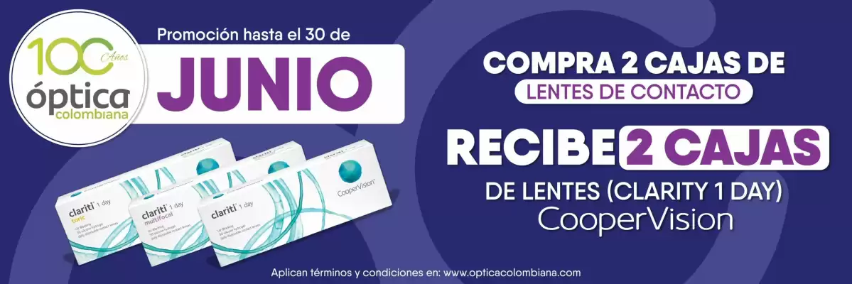 Catálogo Óptica Colombiana (válido hasta 30-06)