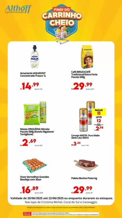 Catálogo Althoff Supermercados (válido até 22-06)