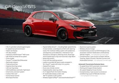 Toyota catalogue Page 23