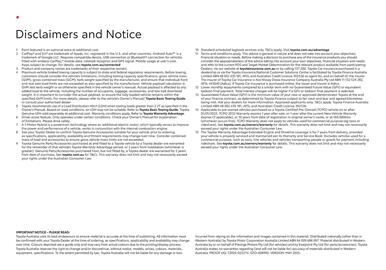 Toyota catalogue Page 22