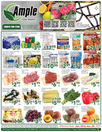 Ample Food Market flyer week 25 Page 1