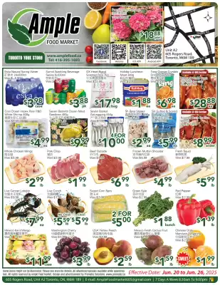Ample Food Market flyer (valid until 26-06)