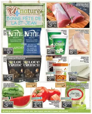 Supermarché PA flyer (valid until 27-06)