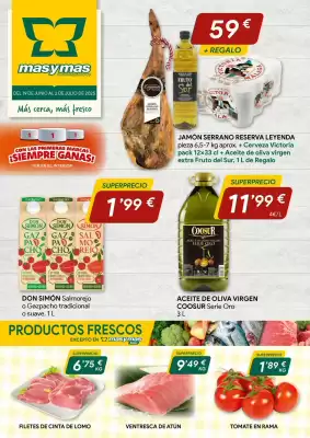 Folleto Masymas (válido hasta el 2-07)