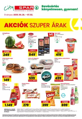 Spar akciós újság