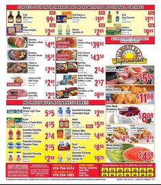 Harvest Fare Supermarket Weekly Ad Page 1