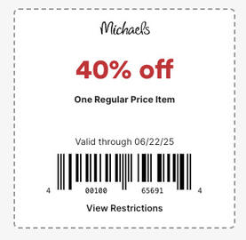 Michaels flyer week 25 Page 1