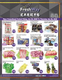 FreshWay Foodmart flyer week 25 Page 1
