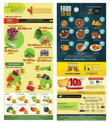 Food World Supermarket flyer (valid until 26-06)