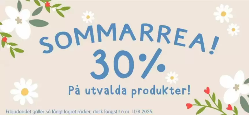 Babyland reklamblad (giltig till och med 11-08)