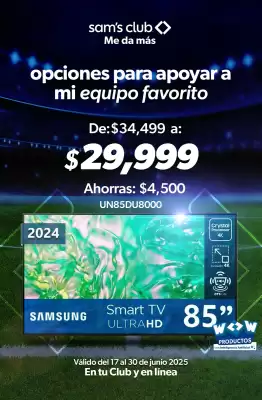 Catálogo Sam's Club (válido hasta 30-06)