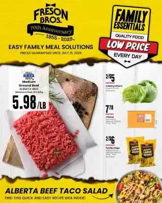 Freson Bros flyer (valid until 31-07)