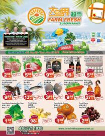 Farm Fresh Supermarket flyer week 25 Page 1