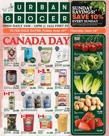 Urban Grocer flyer week 25 Page 1